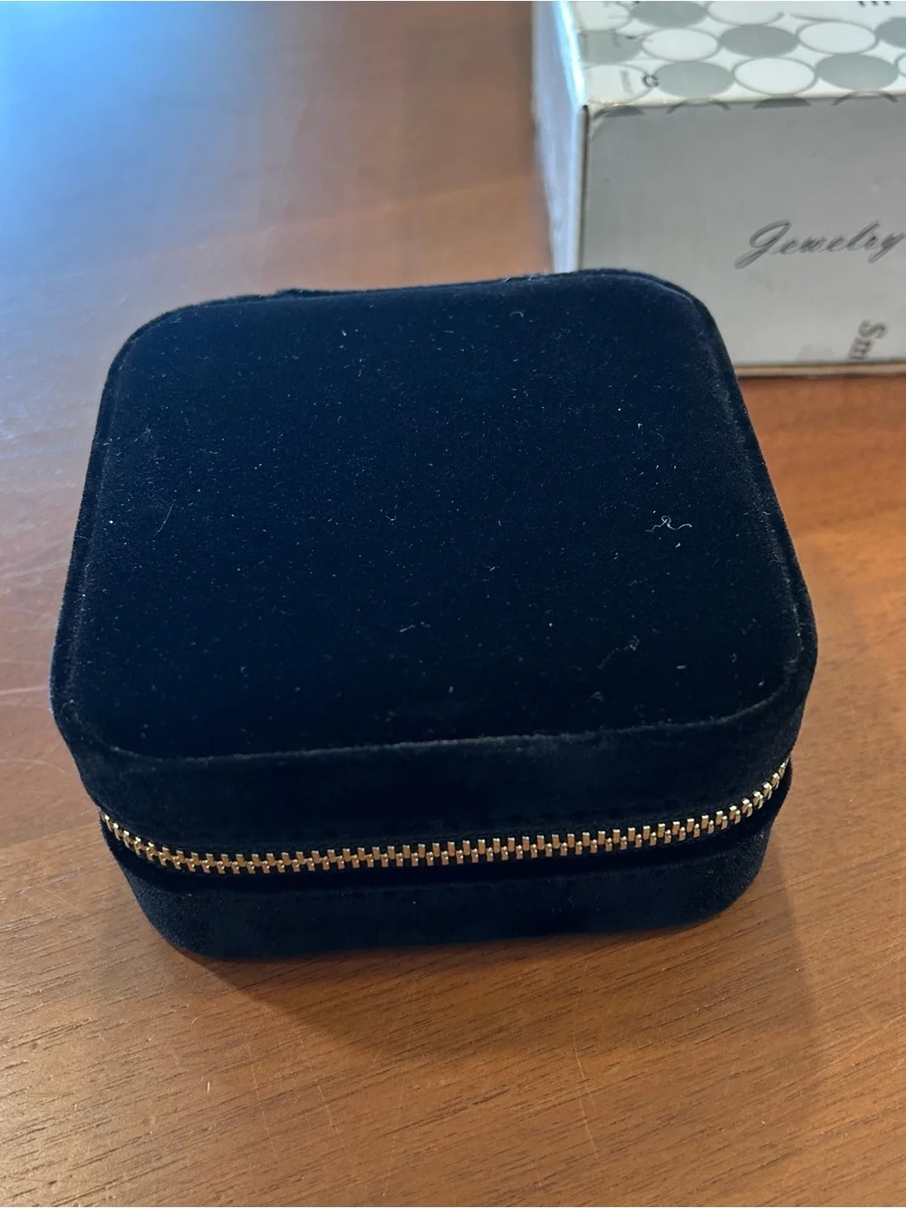 NWT Smileshe Navy Jewelry Box - Decorative Storage